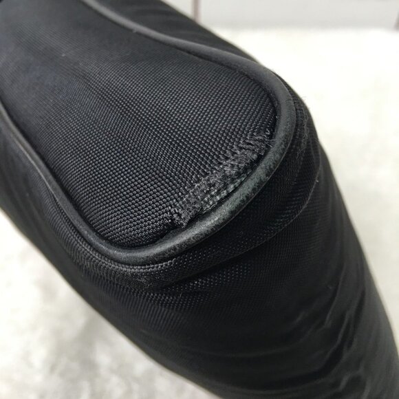 Tumi Women's Black Nylon Canvas Briefcase Laptop Messenger Bag 12.5 x 10.5 - Picture 4 of 16